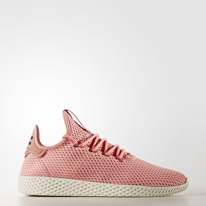 Pharrell Williams x adidas Tennis HU Tactile Rose BY8715 Grailify